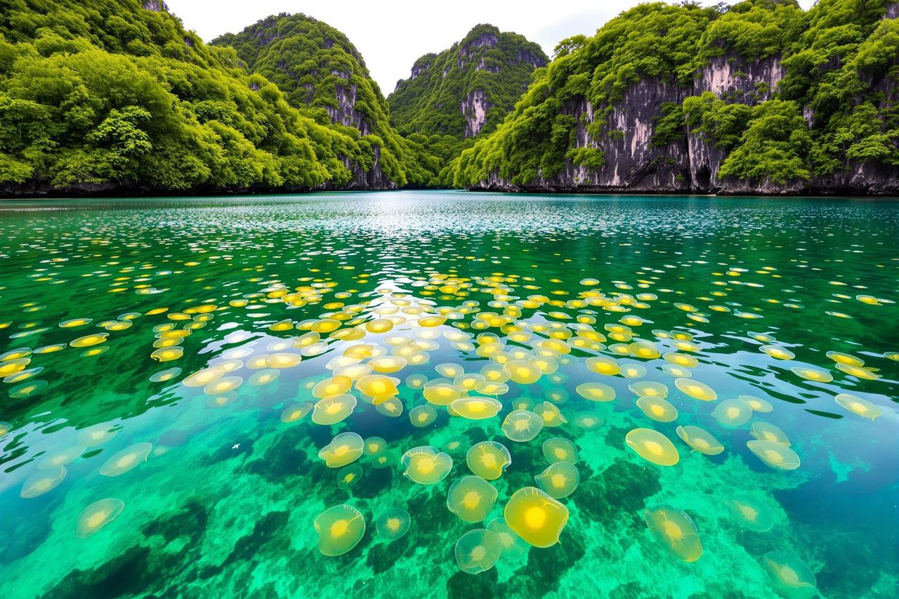 帕劳：水母湖的奇幻世界